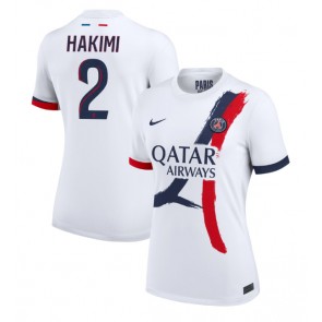 Paris Saint-Germain Achraf Hakimi #2 Gostujuci Dres za Ženska 2024-25 Kratak Rukavima